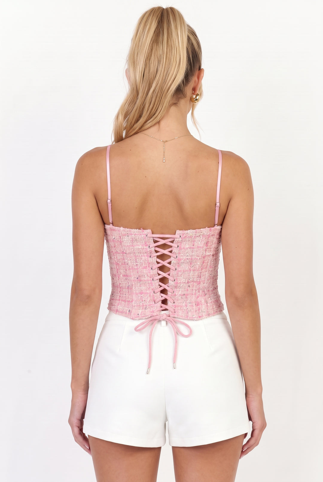 Pretty Privilege Tweed Top