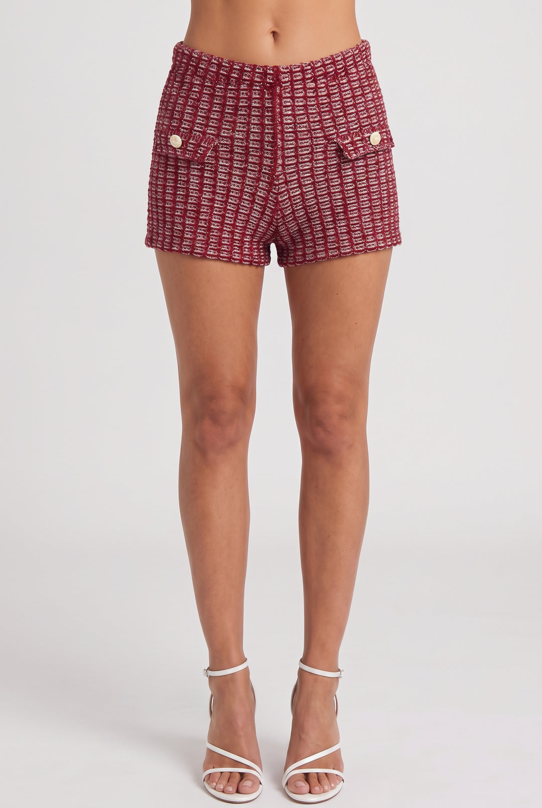 Rue Cambon Tweed Shorts