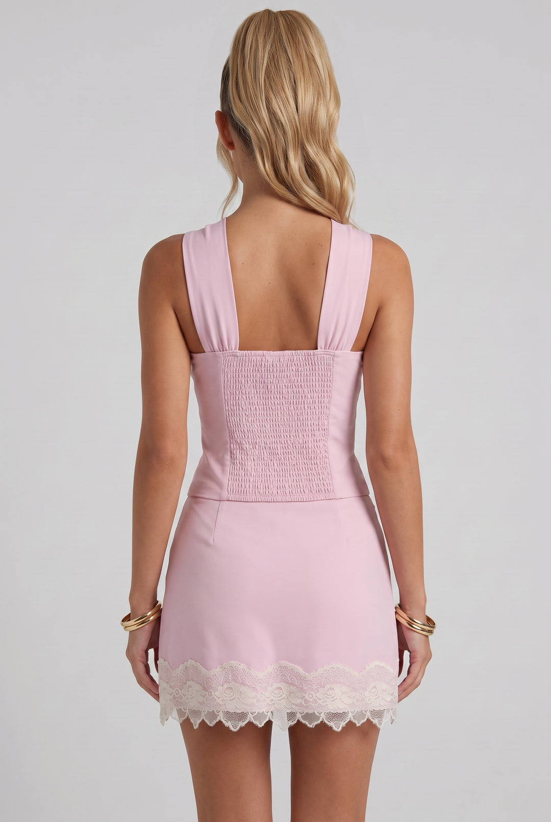 Claridge Lace Mini Skirt