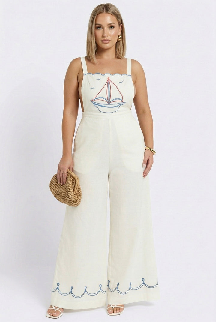 La Mer Woven Frame Straw Clutch