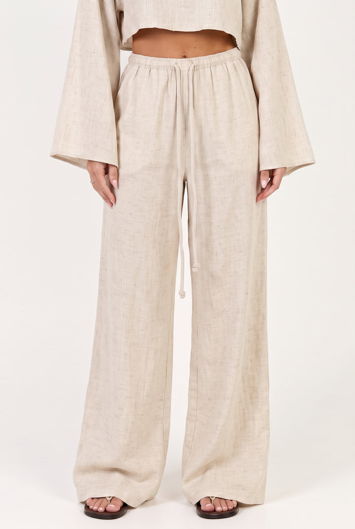 Salt Air Linen Wide Leg Pants