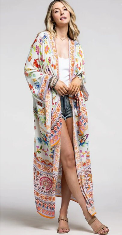 Morning Ritual Kimono Cover-Up