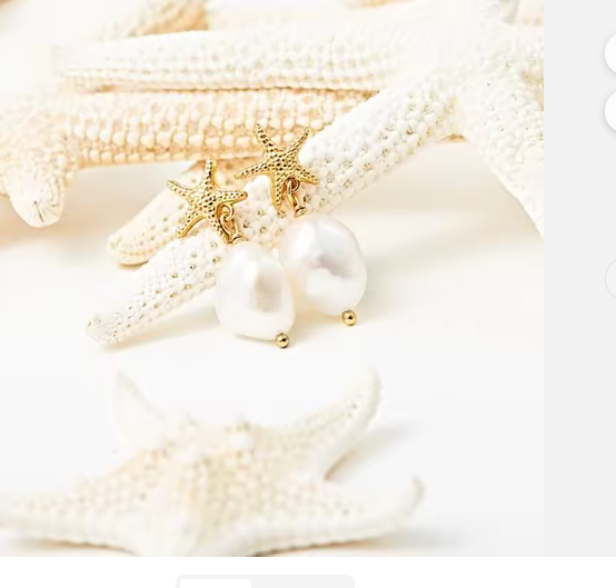 Coastal Pearl Earrings