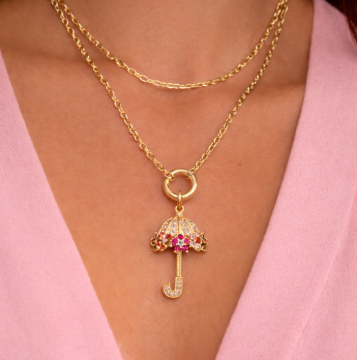 Forecast Favorable Umbrella Charm