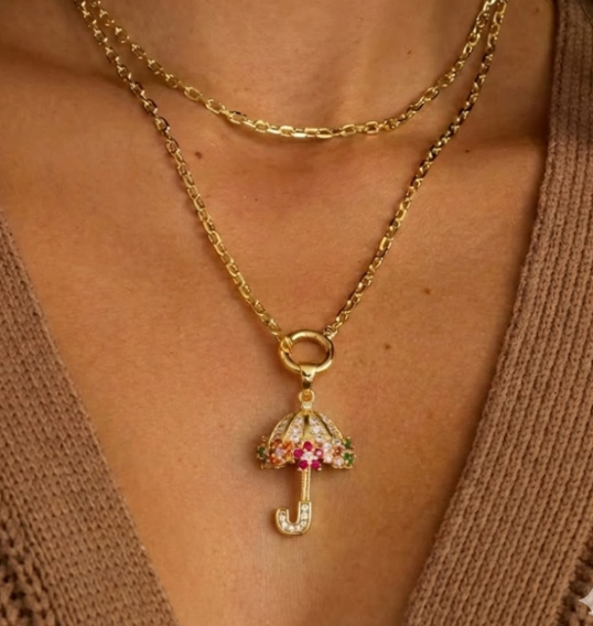 Forecast Favorable Umbrella Charm