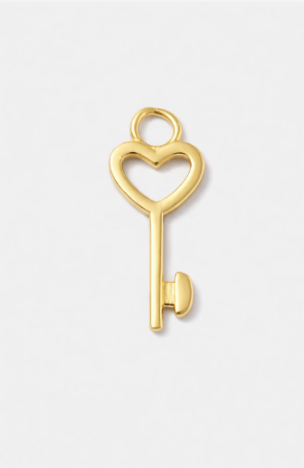 The Open Door Key Charm
