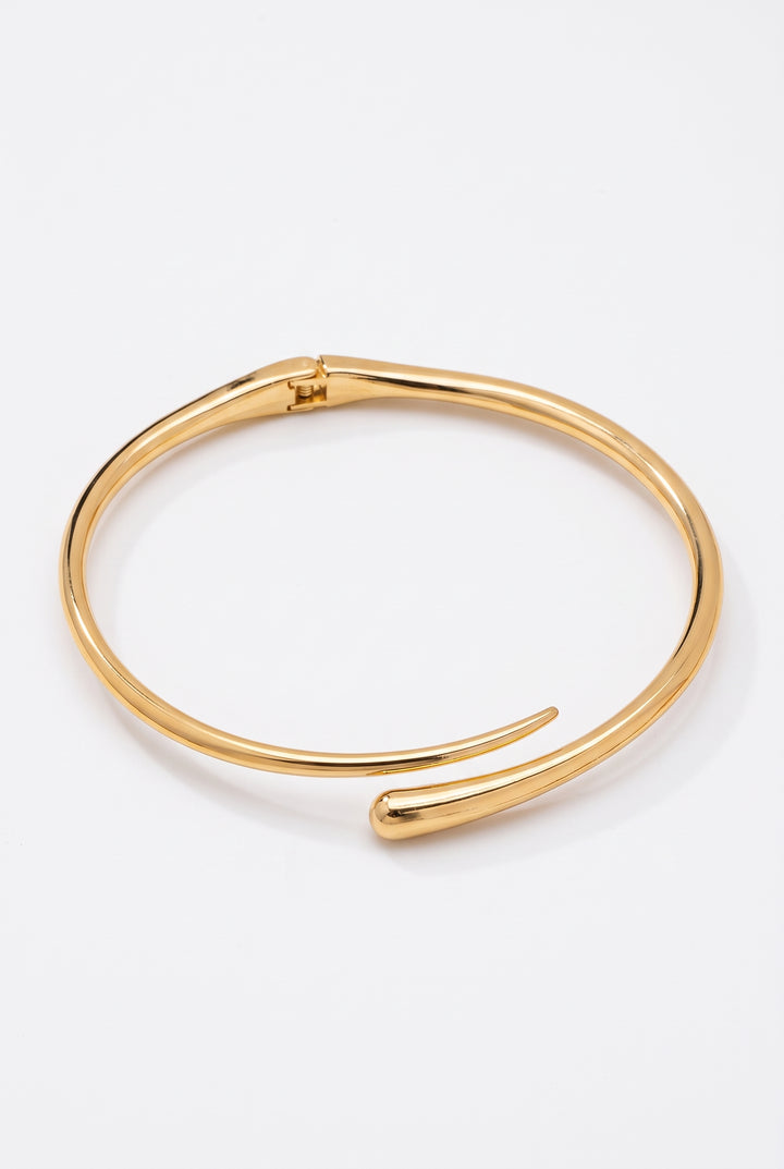 Sculpted Arc Collar Necklace
