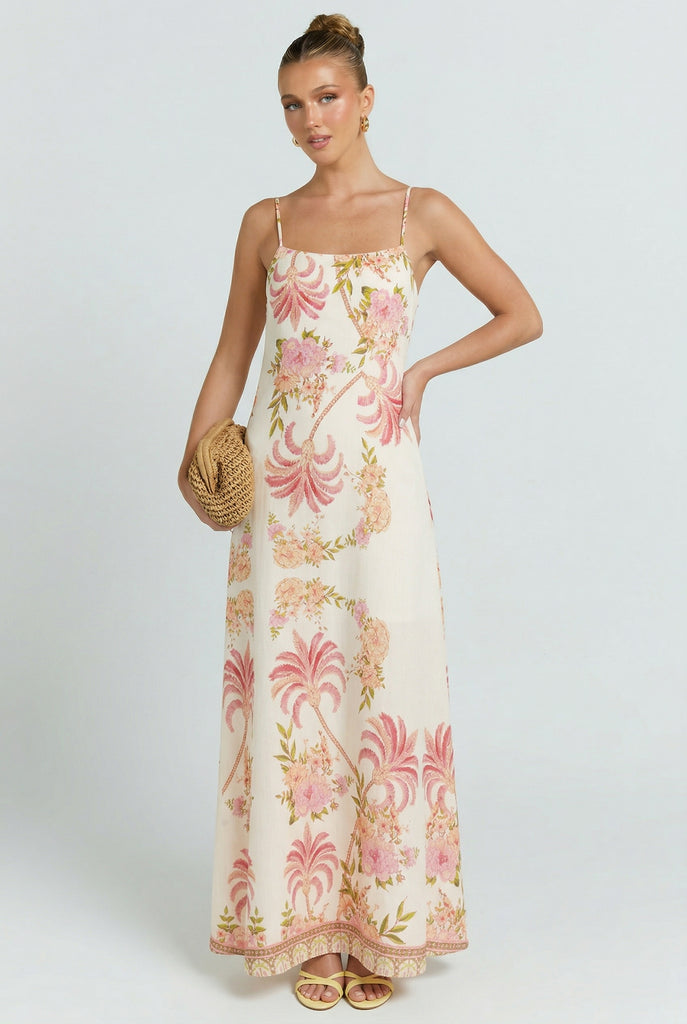 Seaside Dinner Maxi Dress – Lithologie Co