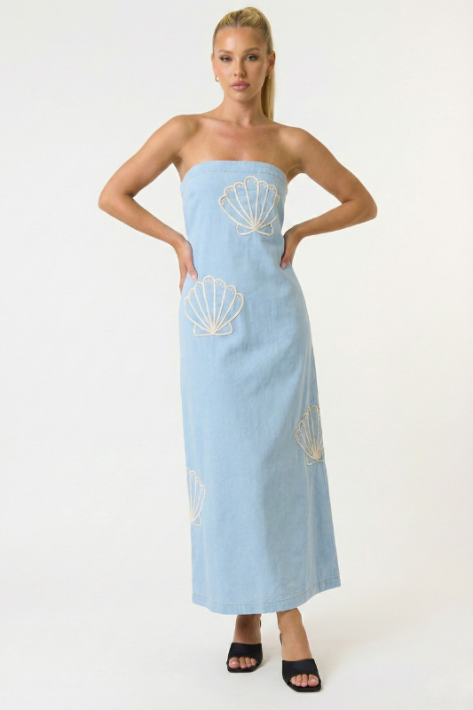 Shell Me More Maxi Dress