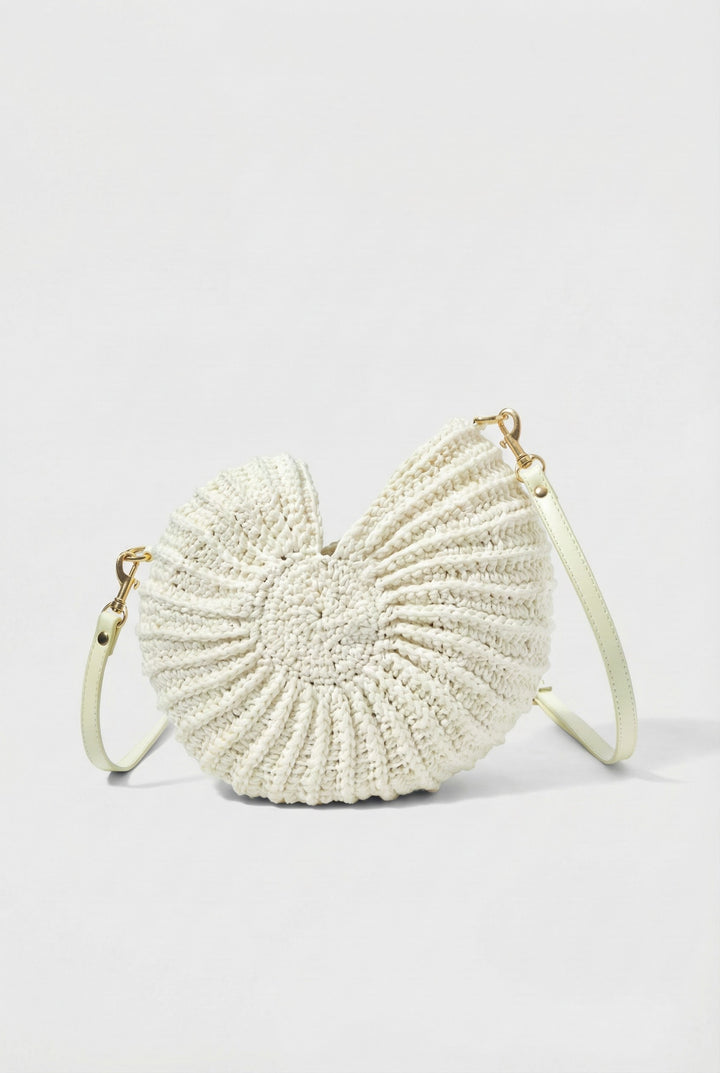 Sea Treasures Crochet Crossbody Bag