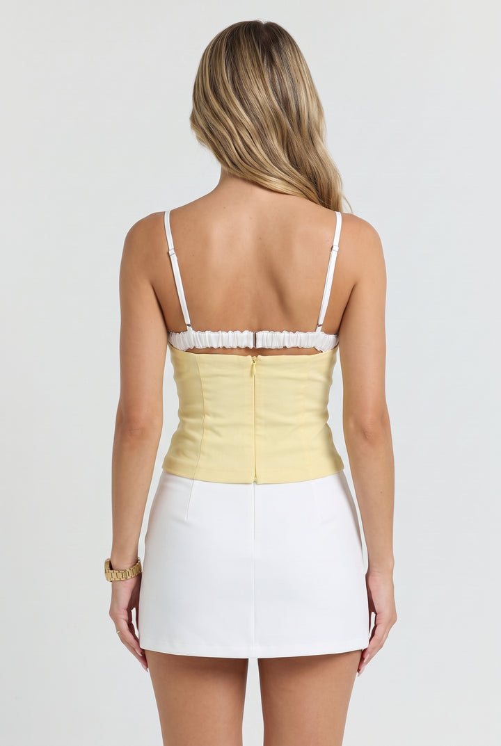 Lace Shortcake Top