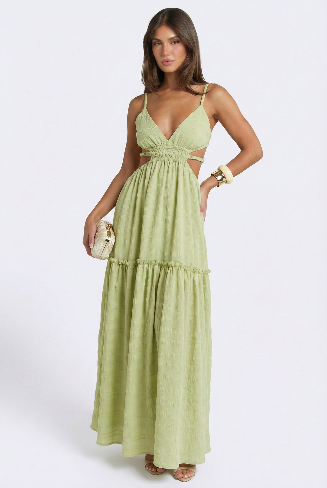 Summer Solstice Tiered Maxi Dress