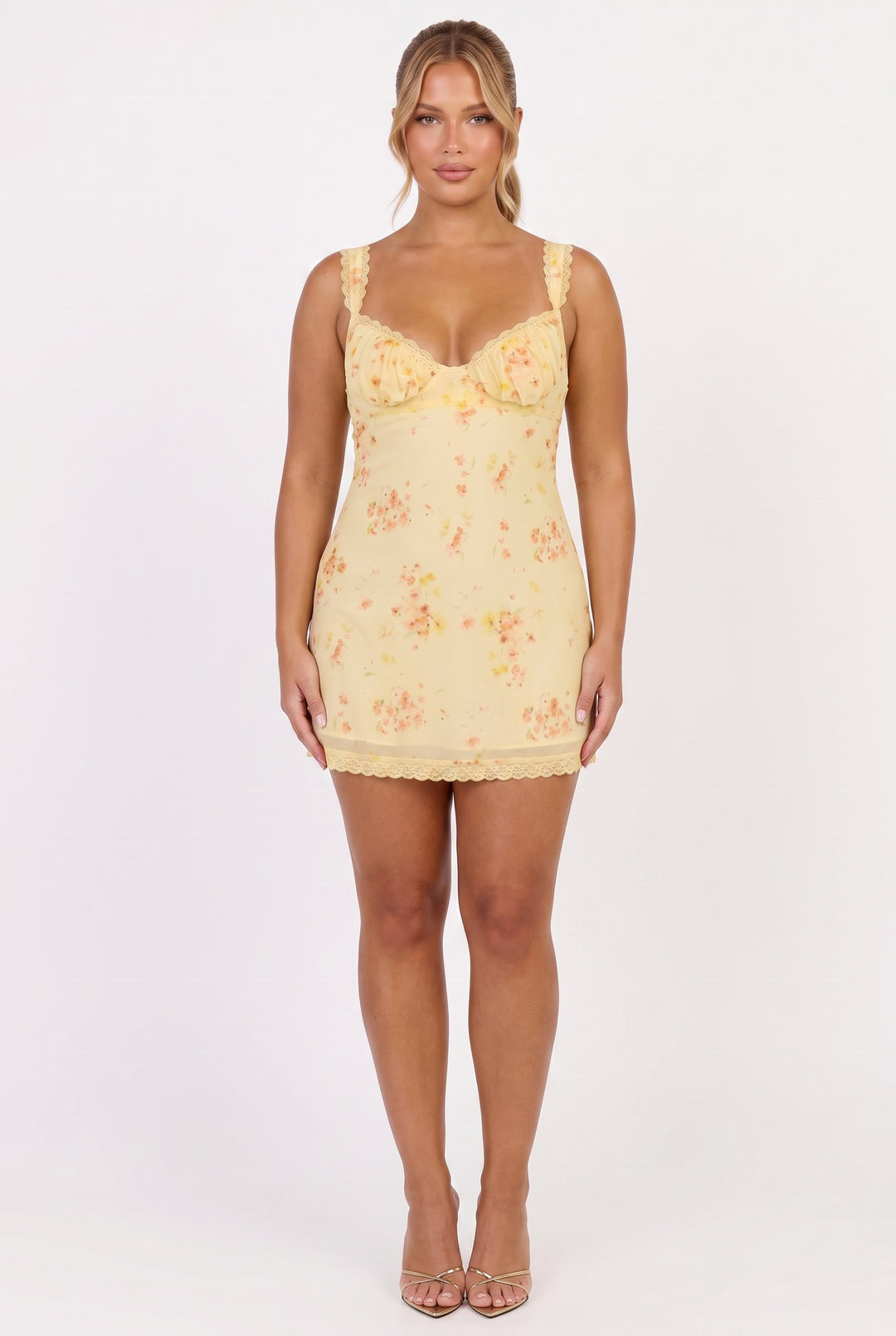 Sunday Lemon Mini Dress