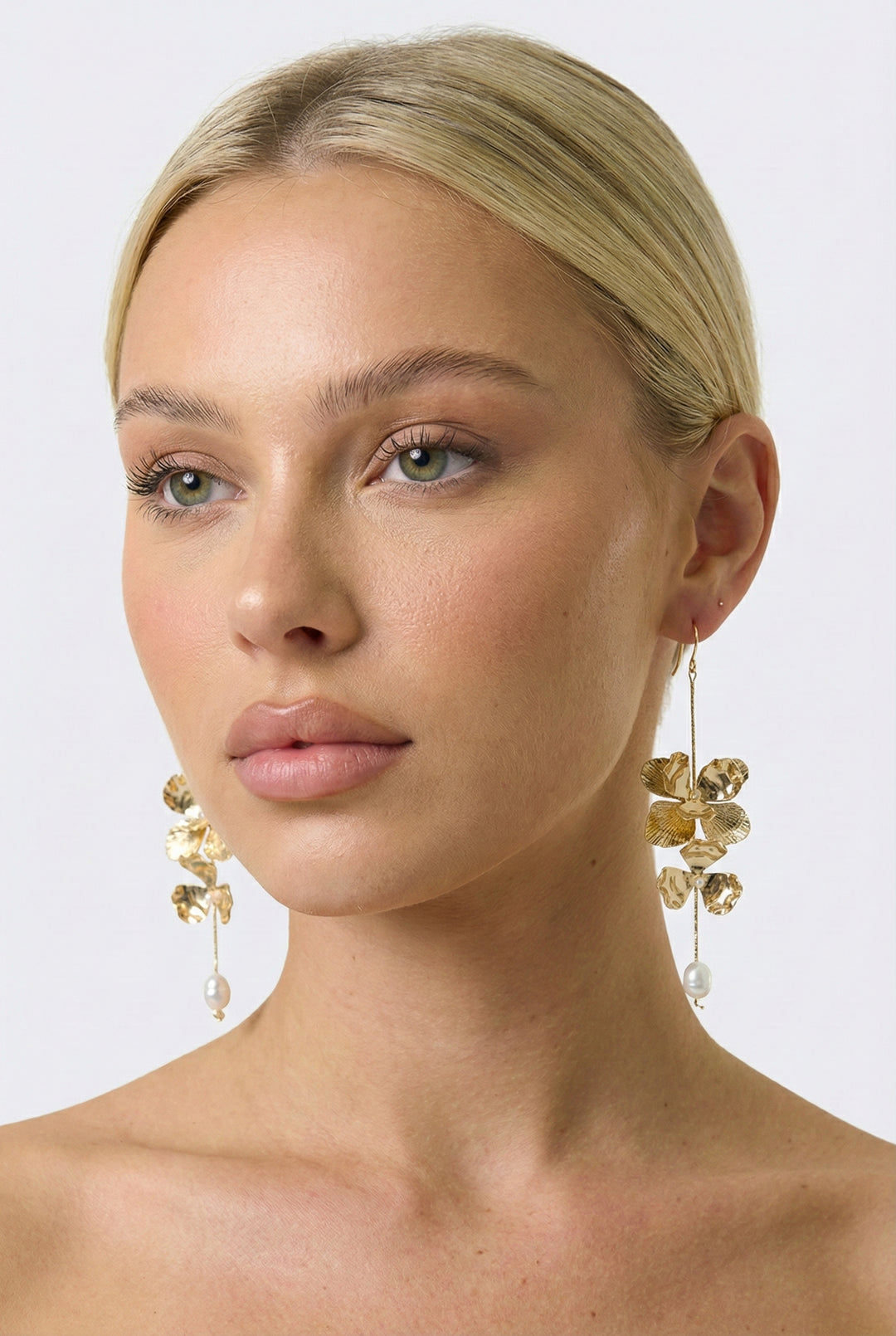 Sunlit Petal Earrings
