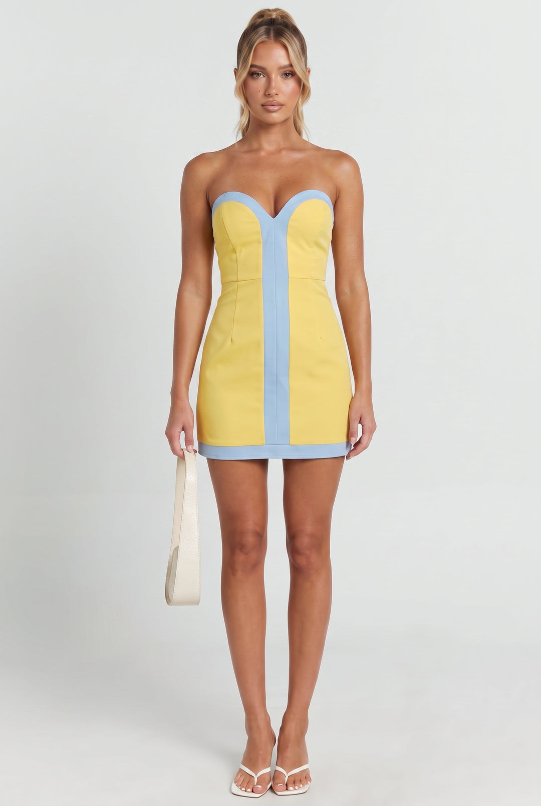 Sunset Sculpt Romper Mini Dress