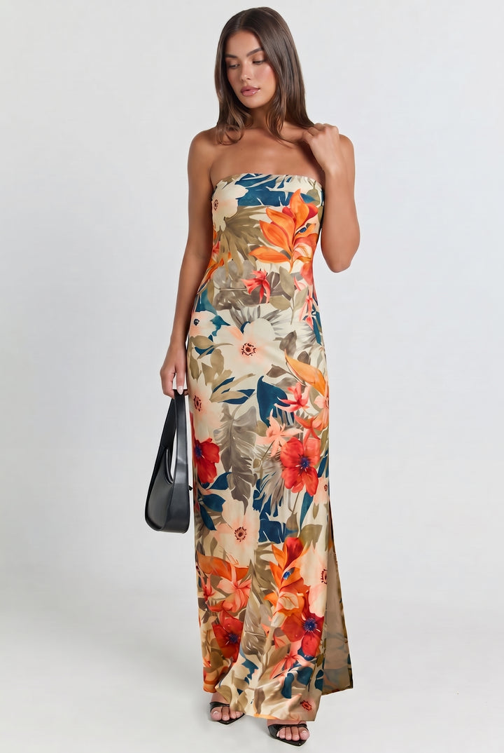 Old Money Tropics Maxi Dress