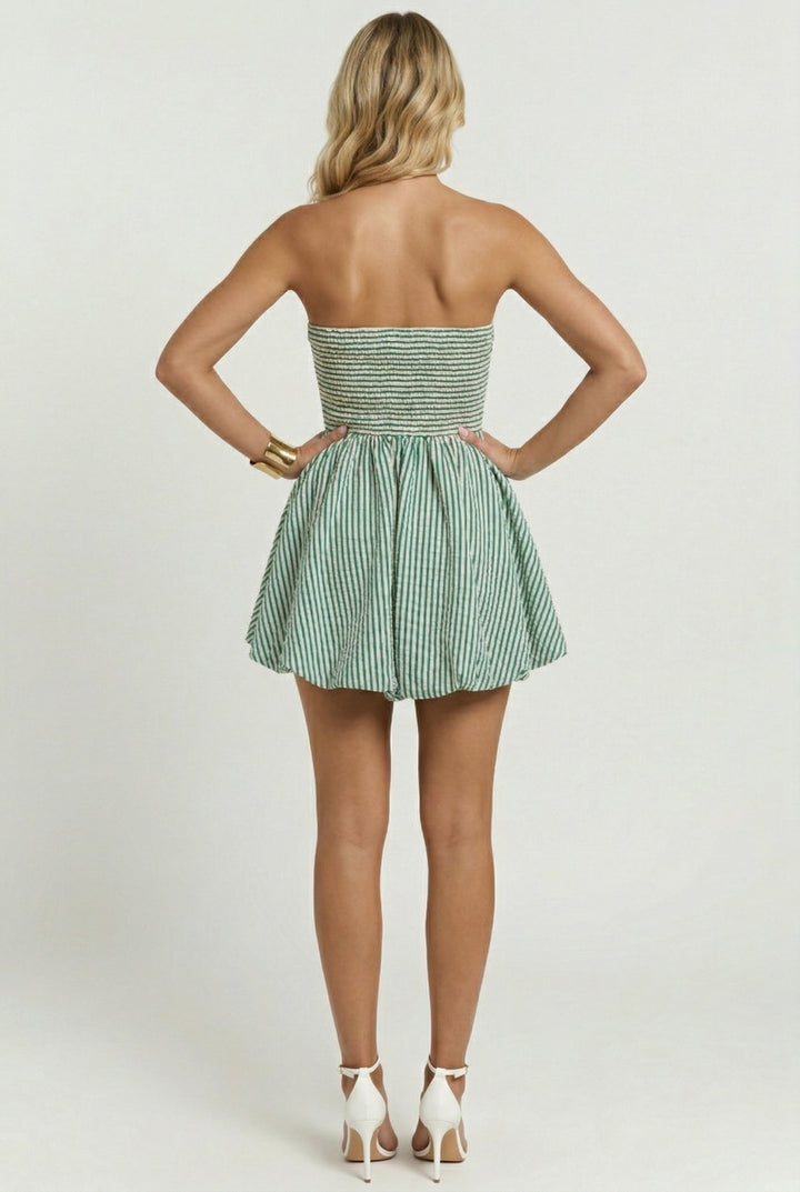 Taffy Striped Mini Dress