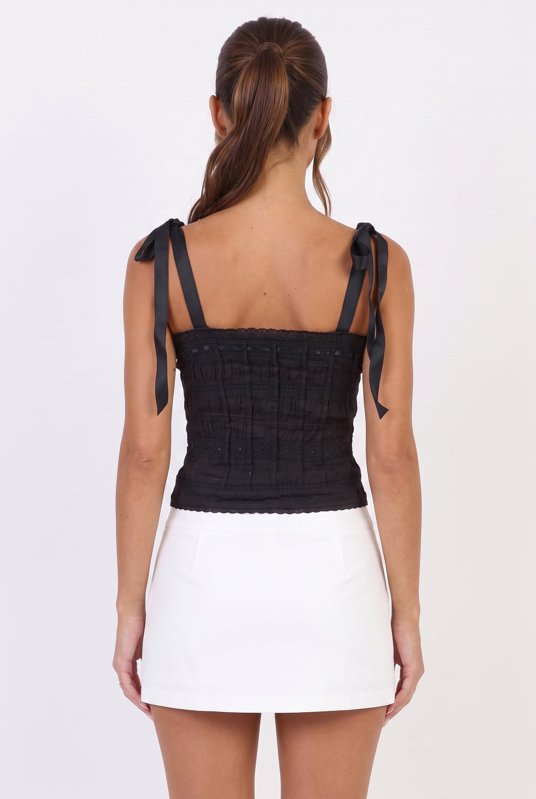 The Black Ribbon Top