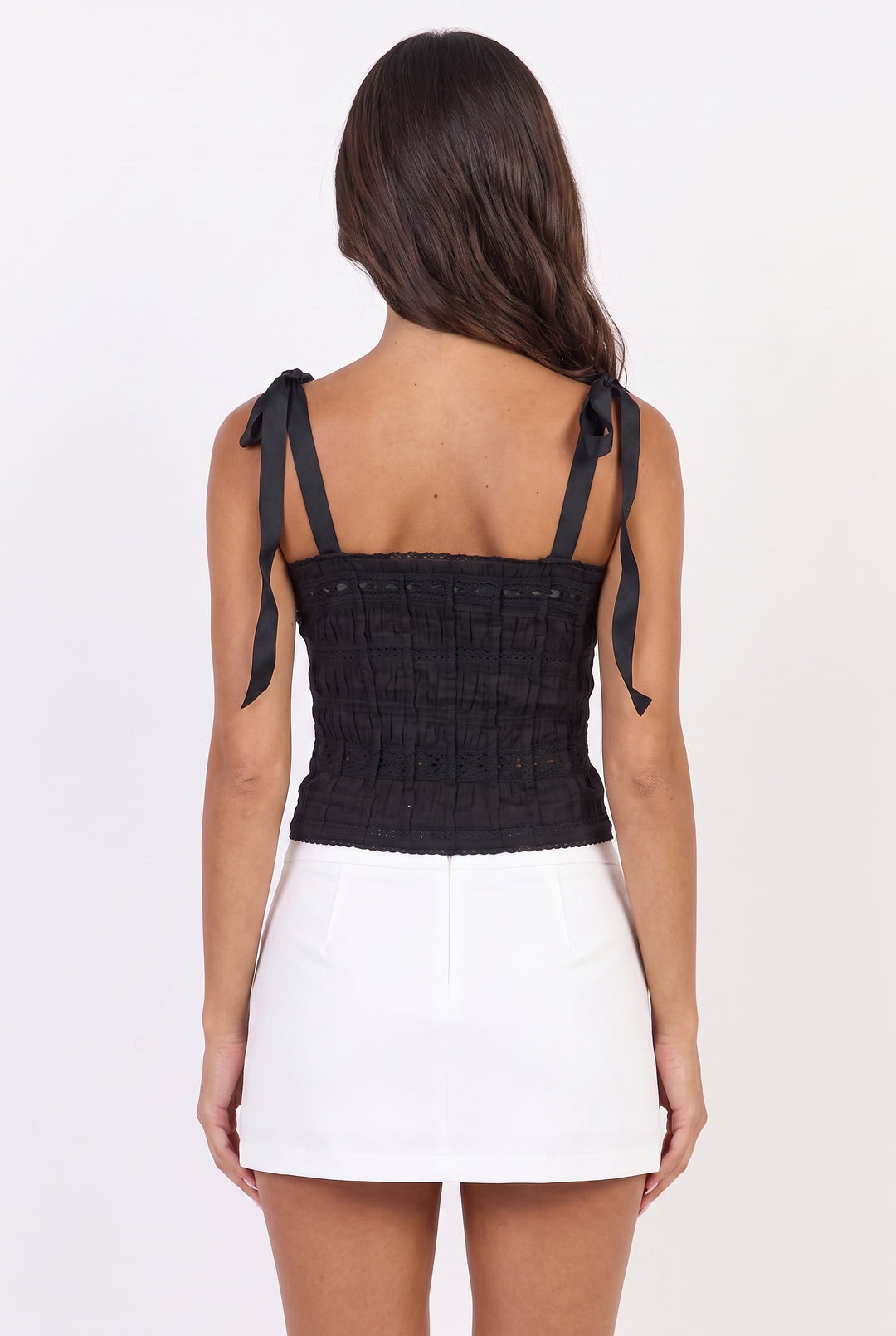 The Black Ribbon Top