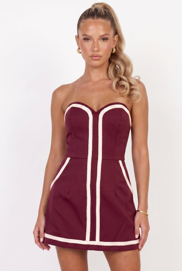 The Del Mar Romper Mini Dress