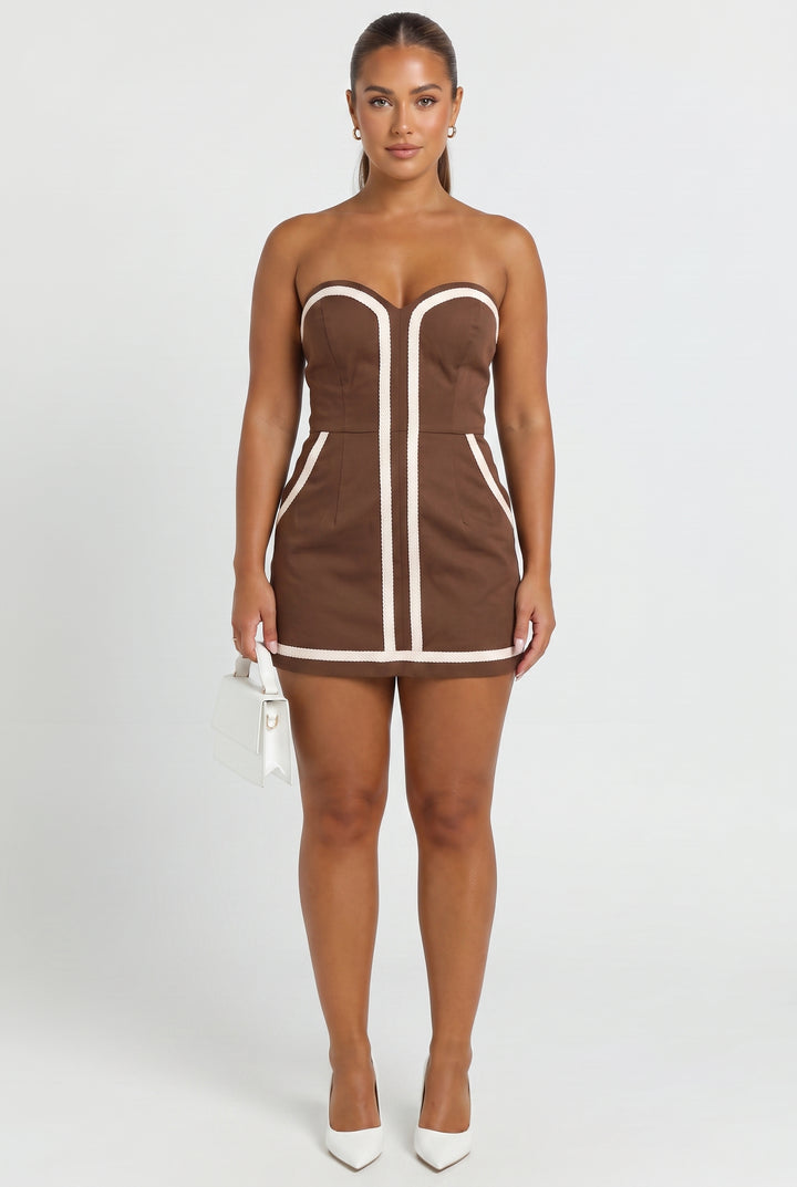 The Del Mar Romper Mini Dress