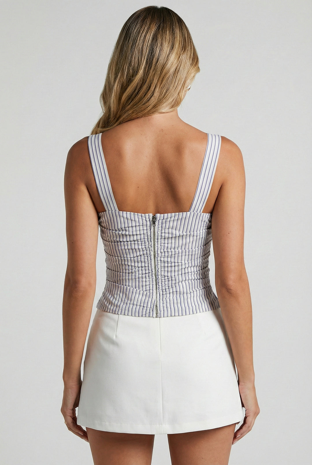 The Portofino Pinstripe Top