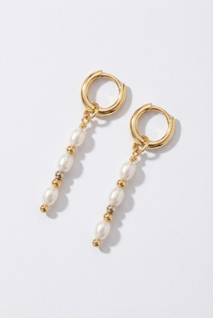 Tidefall Pearl Earrings