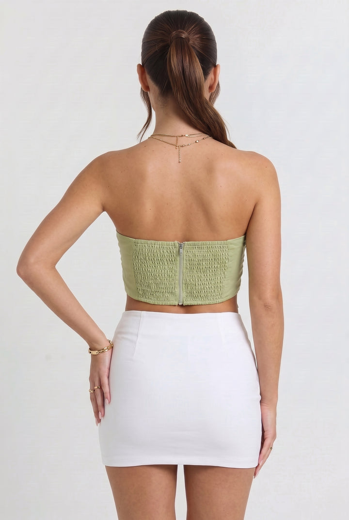 Tied Up in Linen Top