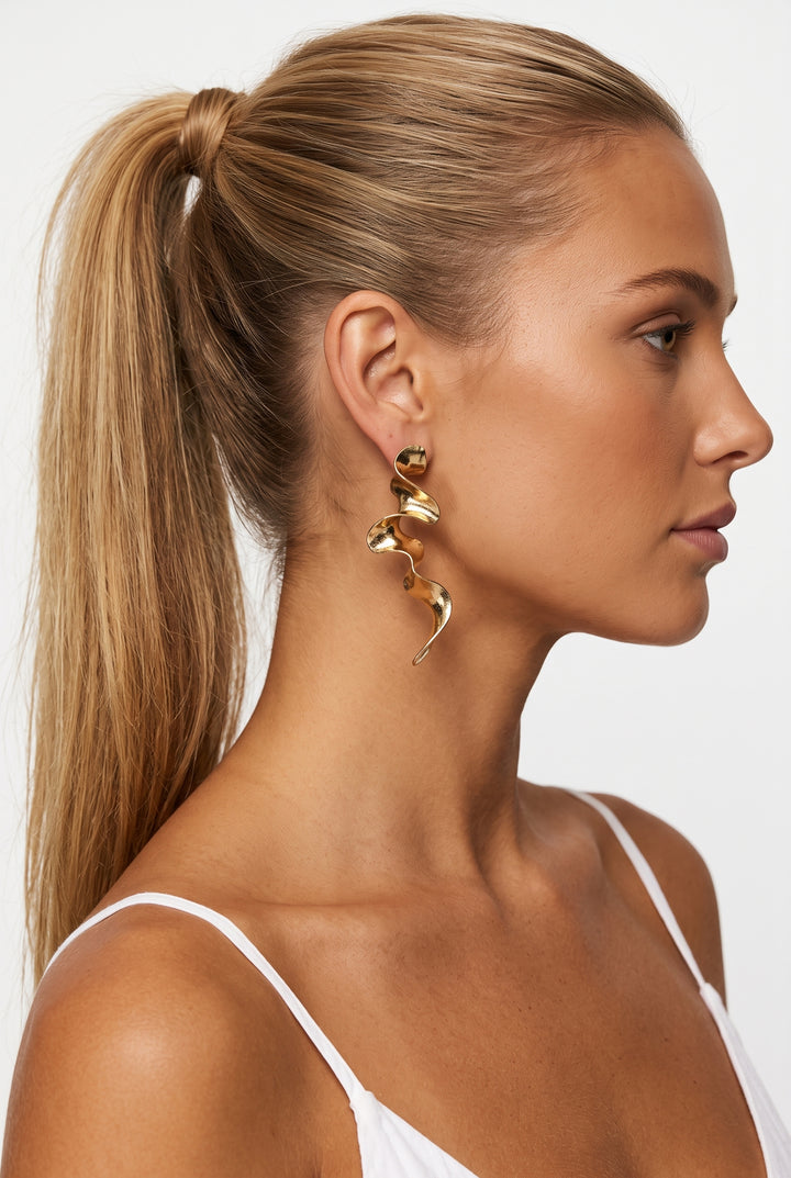 Tribeca Squiggle Earrings