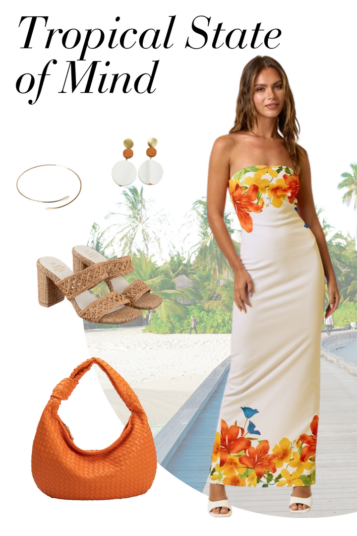 PREORDER - Tropical State Of Mind Maxi Dress