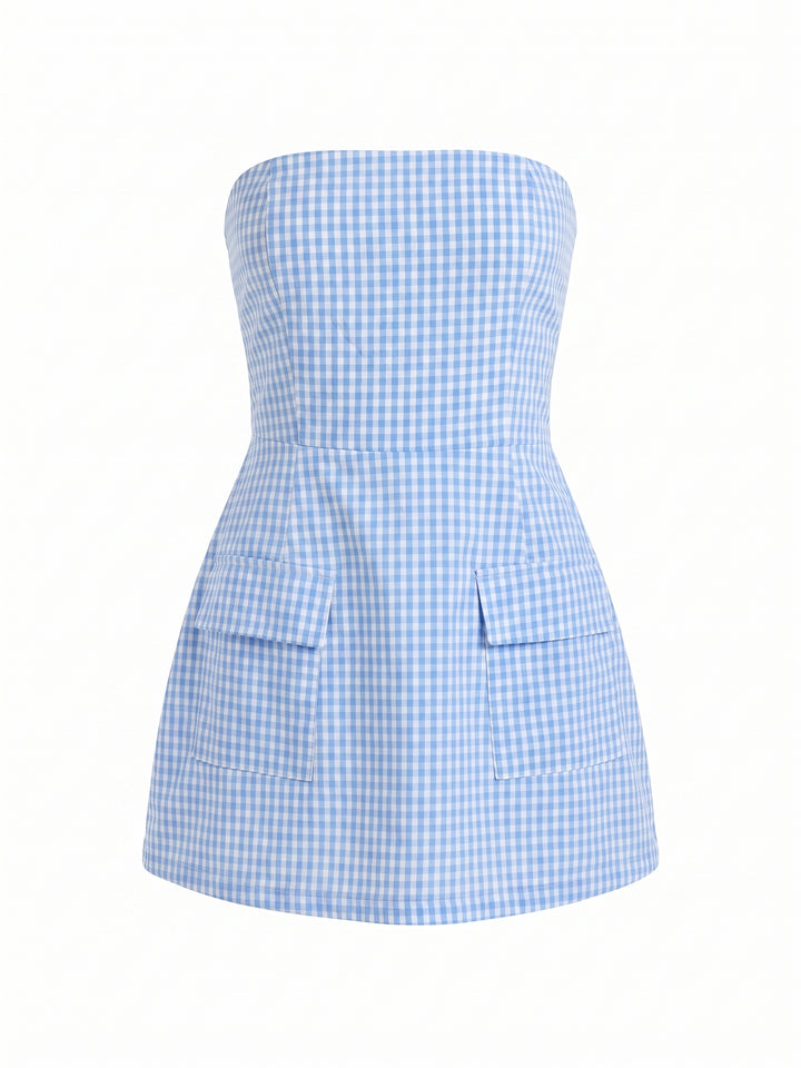Trust Fund Brunch Pocket Mini Dress