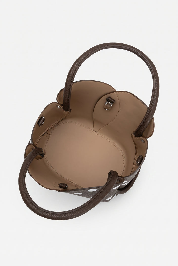 Melie Bianco Tulip Top-Handle Crossbody Tote