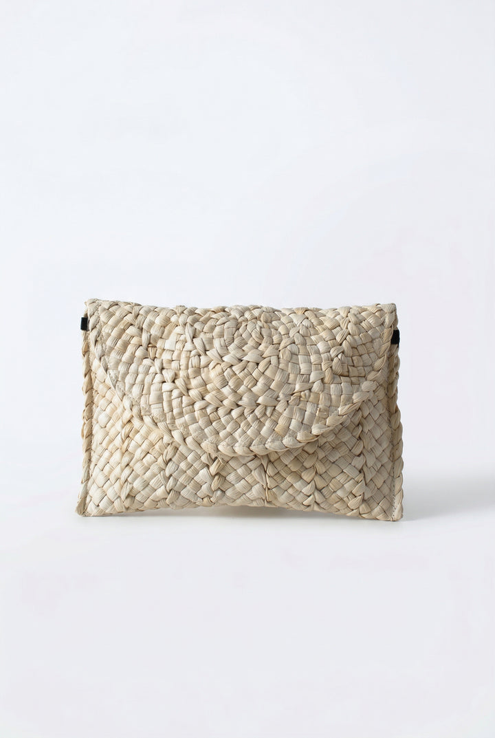 Woven Envelope Clutch