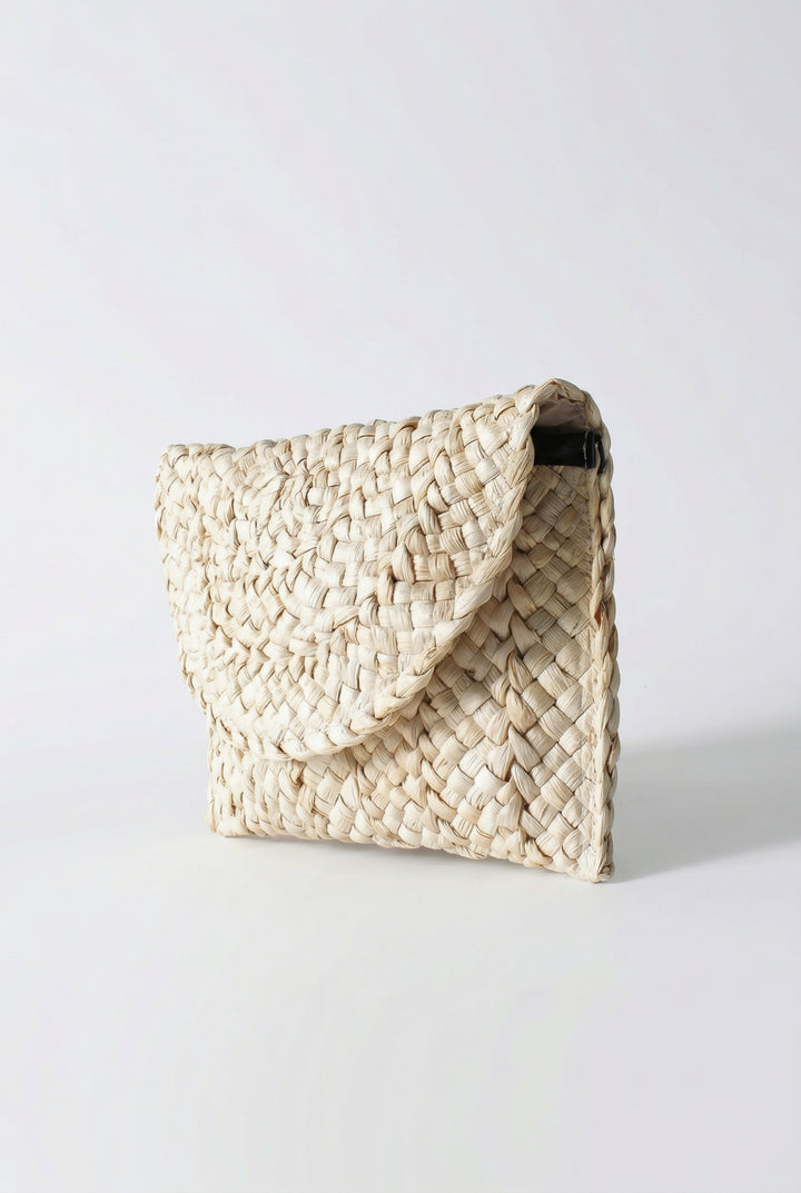 Woven Envelope Clutch