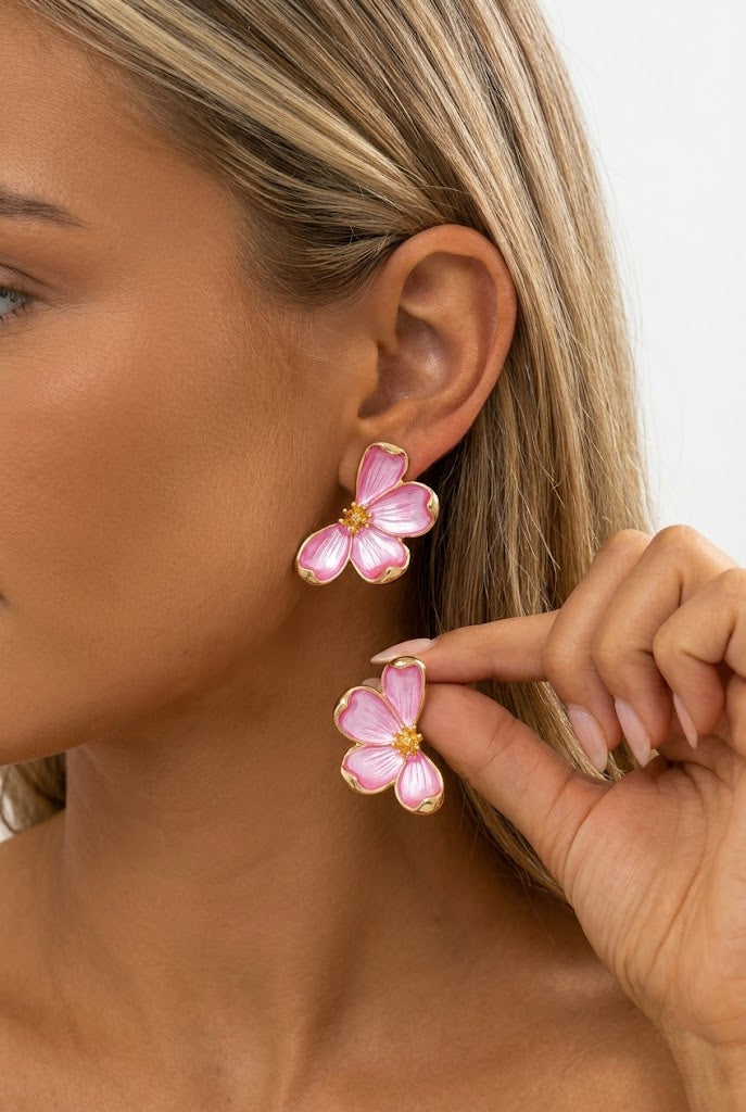 Resort Social Statement Earrings