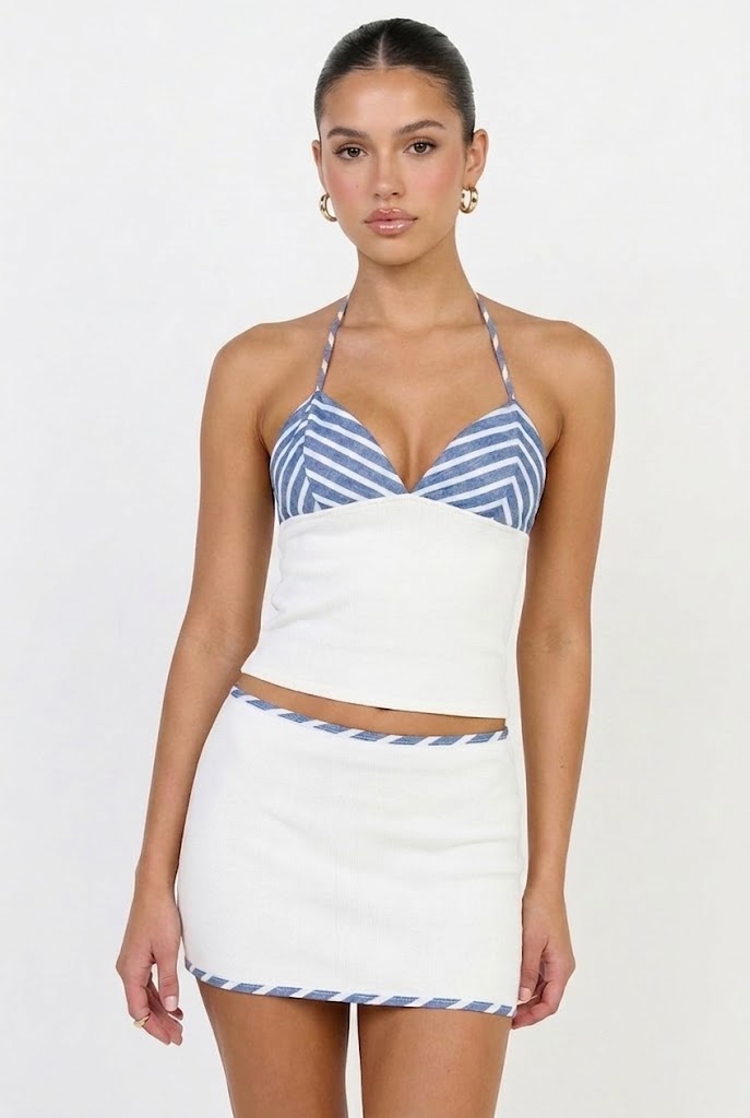 Coastin’ Along Halter Top