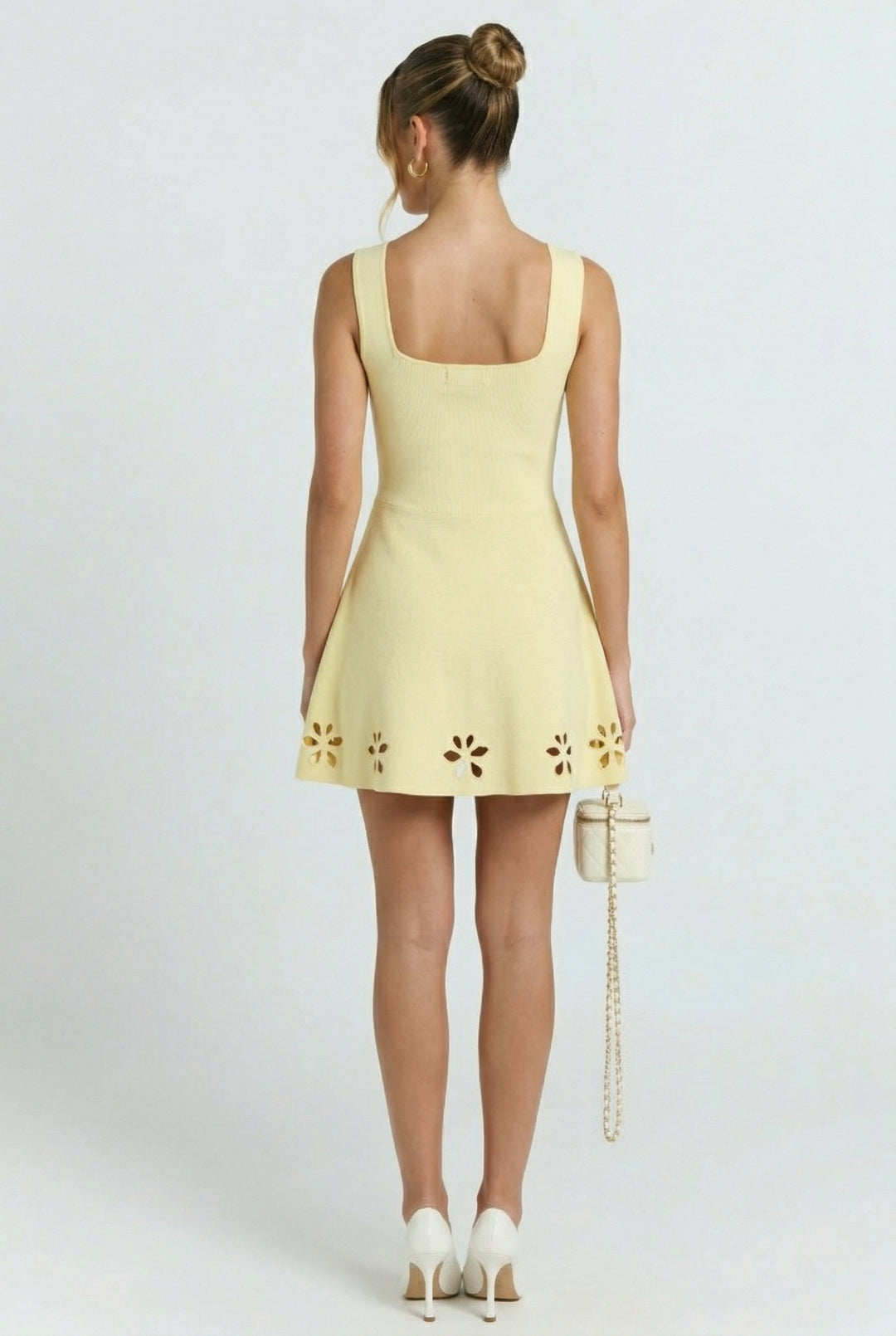 Buttercup Square Neck Mini Dress