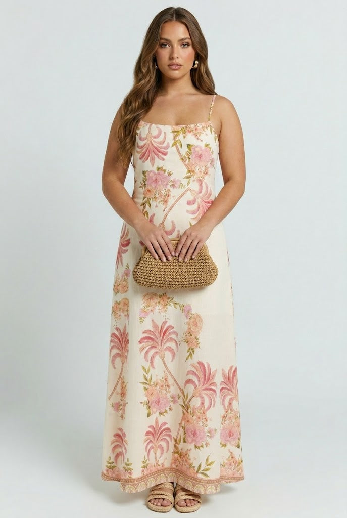 Seaside Dinner Maxi Dress