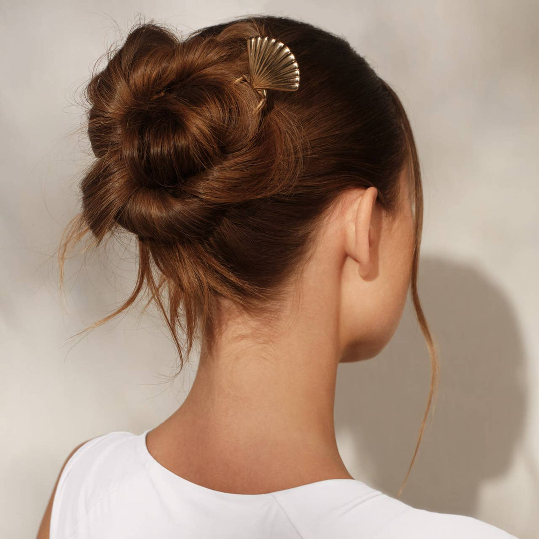 Clam Shell French Hair Pin