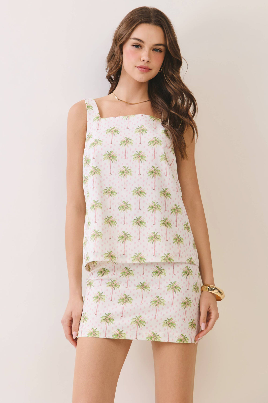 Cabana Club Square Neck Top