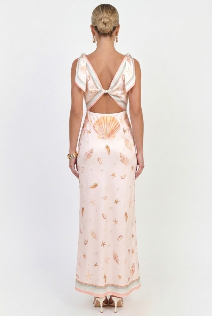 Shell Shine Maxi Dress