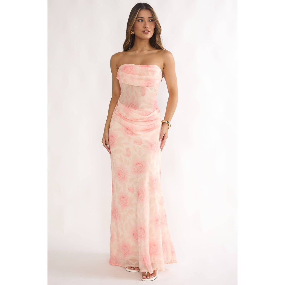 Soft Spoken Romance Maxi Dress