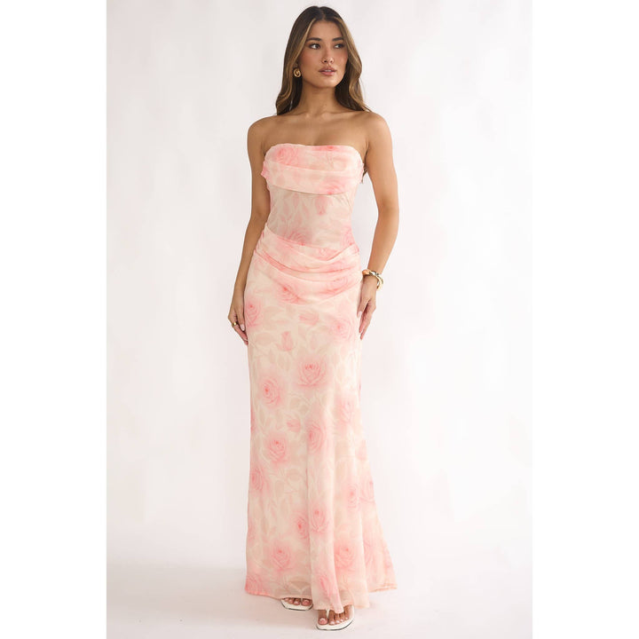 Soft Spoken Romance Maxi Dress