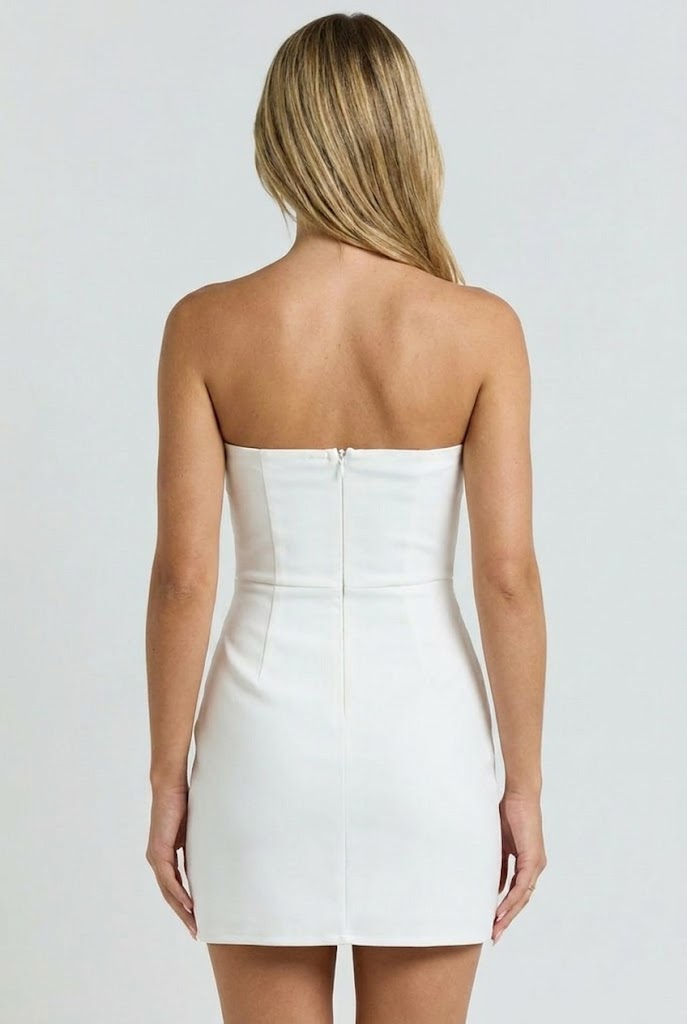Bow Down Mini Dress