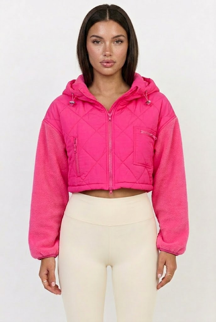 Jetset Quilted Crop Jacket