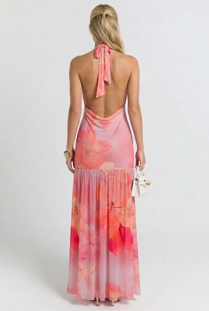 The Balcony at Sunset Maxi Dress