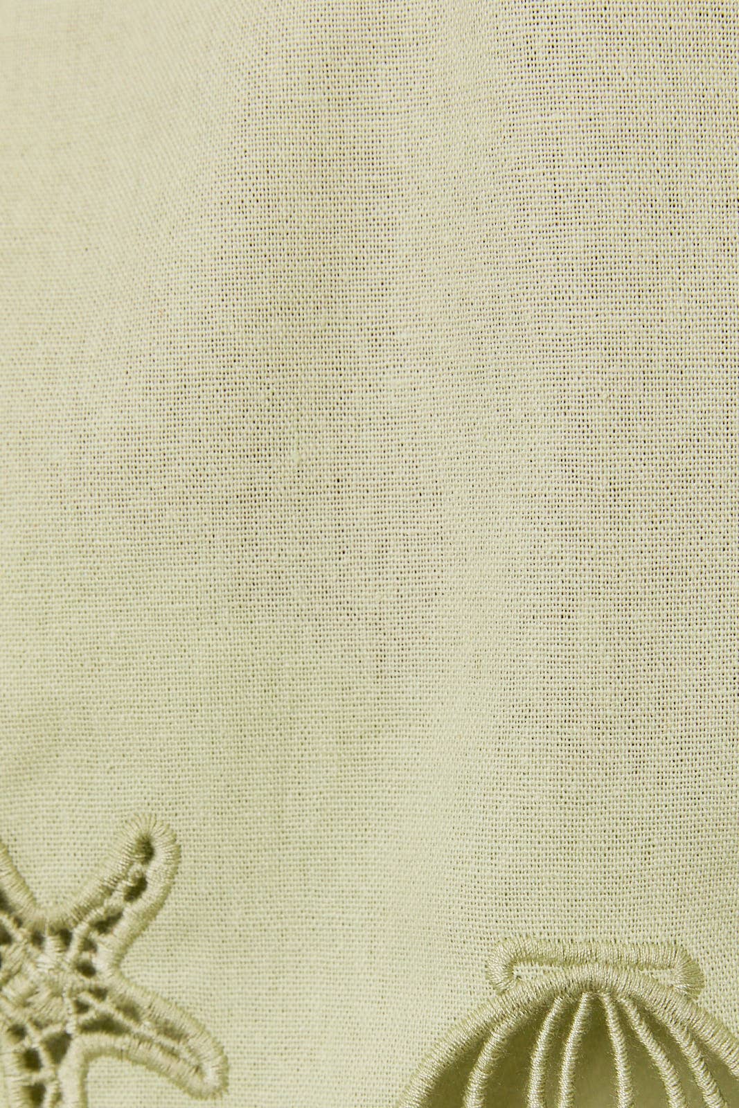 Found Seashells Tie Front Top