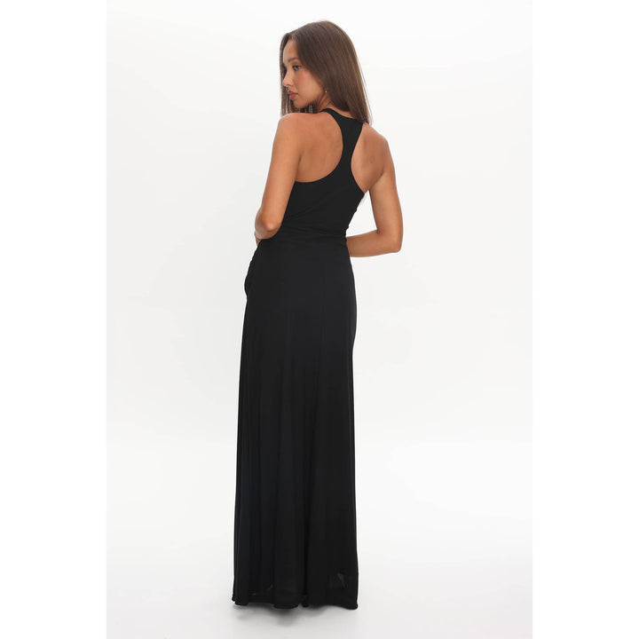 Hotel Bar Halter Maxi Dress