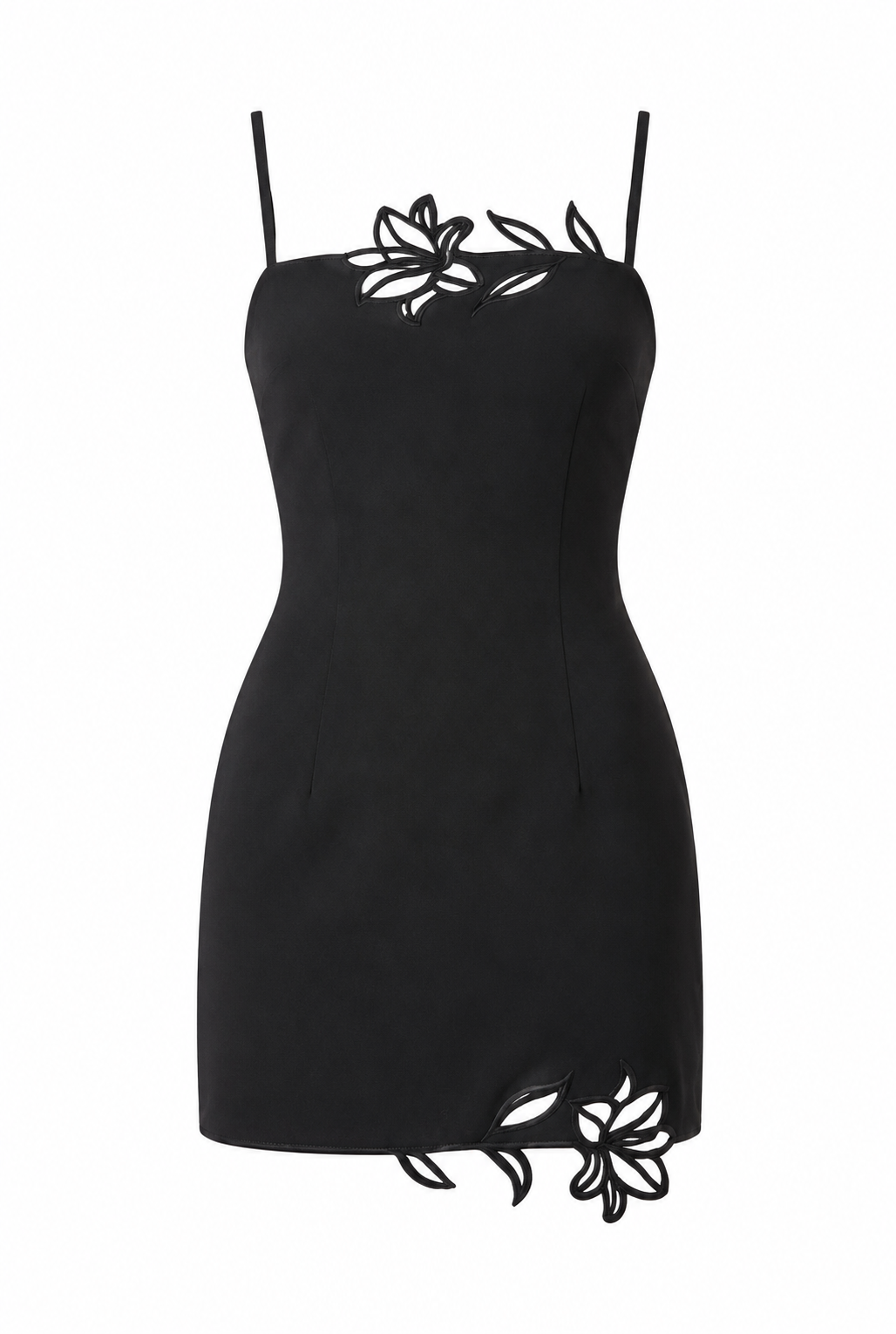 Antiparos Cutwork Mini Dress