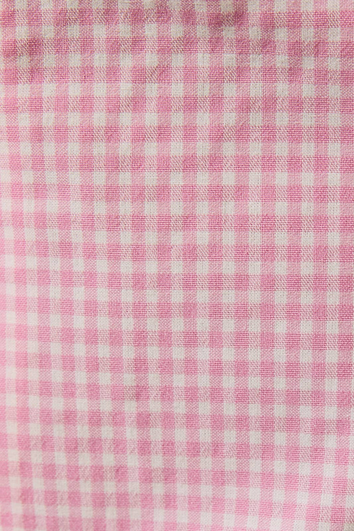 Soda Shop Date Gingham Mini Dress